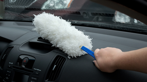 Detailer's Preference Mini Microfiber Car Duster with Spade Head – Eurow